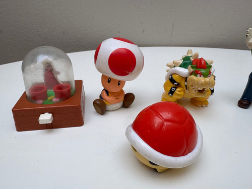 Super Mario Bross Muñecos Mc Donalds Juguete Lote X 8 (Usado)