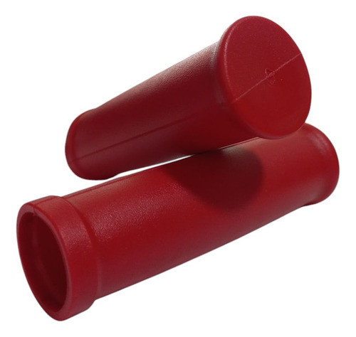 10 Puños. Empuñaduras 32mm Para Maquinas De Gimnasio Rojo