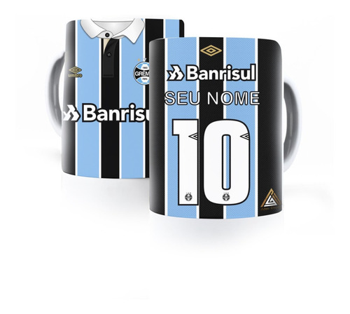 Caneca Xícara Copo Grêmio Foot - Ball Personalizado