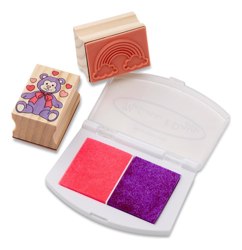 Melissa & Doug Set Sellos De Amistad Juego Arte Didáctico