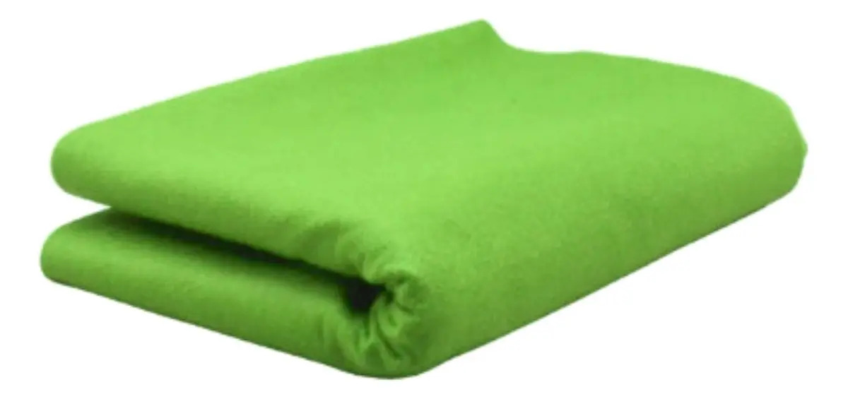 Feltro Liso 50x70 Cm Lindas Cores Vivas C/ Tecido Premium Cor 02 Verde Cítrico