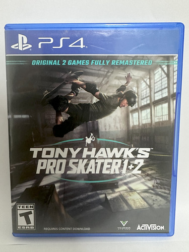 Tony Hawk's Pro Skater 1+2 - Ps4 (usado)