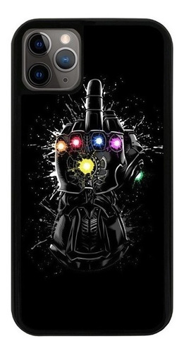 Funda Uso Rudo Tpu Para iPhone Thanos Grosero Guantelete 