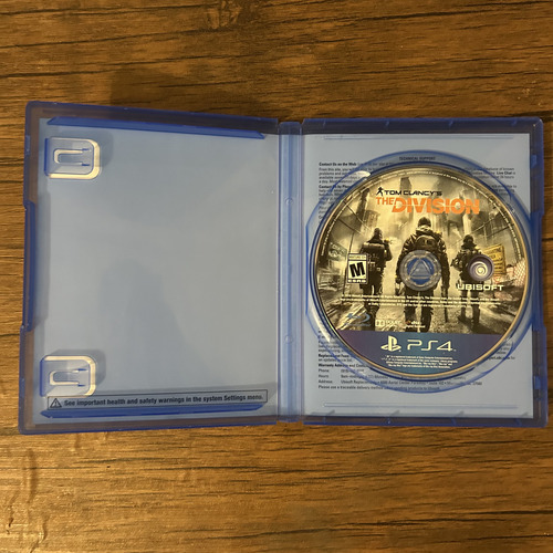 Tom Clancy's The Division Ubisoft Ps4 Fisico Usado (Usado)