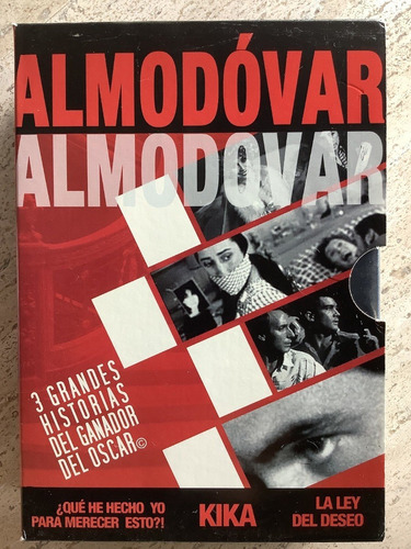 Almodovar Box X3dvds Grandes Historias Del Ganador Del Oscar (Usado)