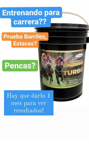 Turbo Nutrihorse 8kg Equinos