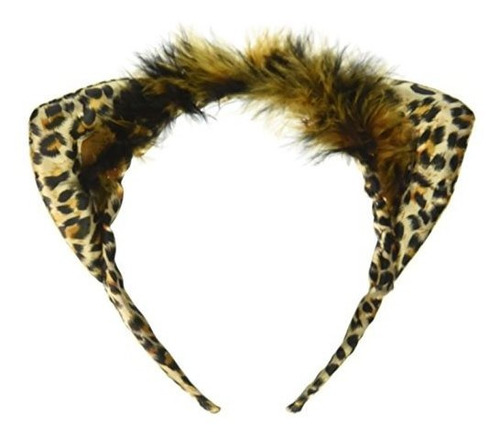 Orejas De Gato Leopardo Diadema De Una Talla Multicolor