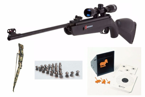 Rifle Marksman 4.5mm+mira 4x32 +500 Ba+ Funda +atrapa Baline