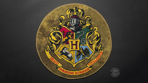 Harry Potter Tapete Decorativo Escudo Hogwarts Hogar