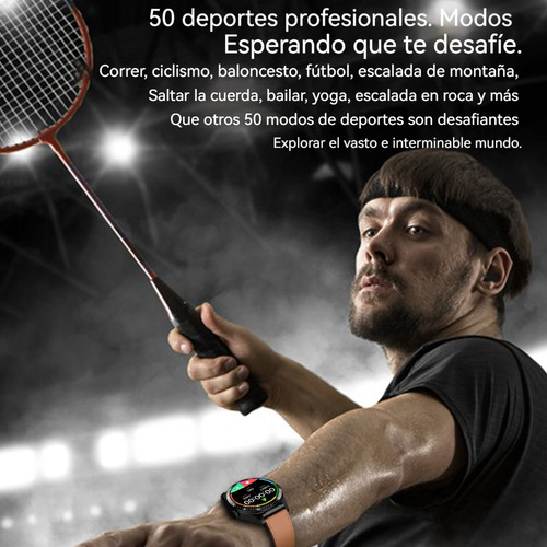 Ssb Smart Watch Hombre Con Auricular Bluetooth Llamada