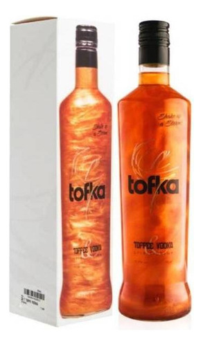 Tofka Vodka Toffee 1 L Spirit Drink Fiesta Tormenta Brillo