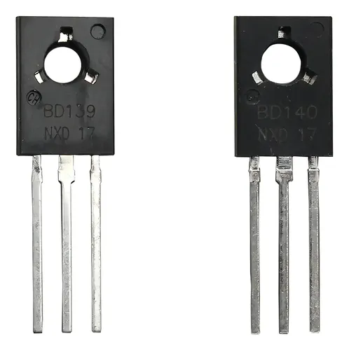 Lotto 100 Paia BD139/BD140 Transistor Potenza TO-126 | 100 Pezzi BD139 + 100 Pezzi BD140