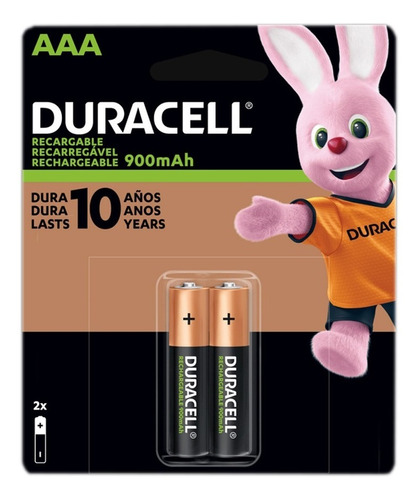 Pilas Duracell Original Aaa De 900mah Recargables