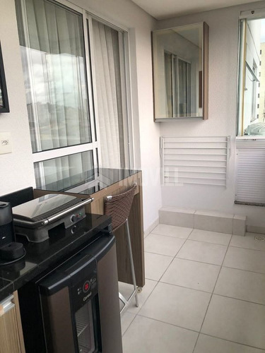 Imagem 4 de 15 de Lindo Apartamento Mobiliado E Equipado Com 01 Suíte, 01 Dormitório E Vaga Privativa No São João Em Itajai. - 4093_1