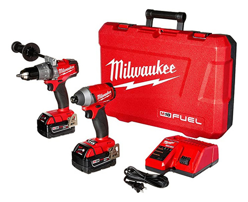 Taladro Martillo Milwaukee Iones De Litio Drill Kit Sin Esc.