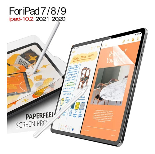 Mica Mate Papel Paperlike iPad 10.2 (7ma 8va Y 9na Gen)