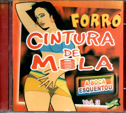 Cd Forró Cintura De Mola - Vol.3