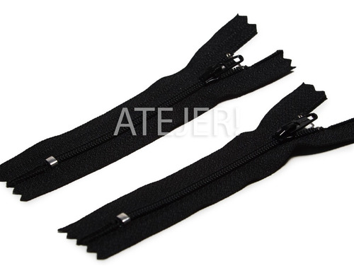 Cierres Poliester Fino Cadena 3 Fijo Ykk De 10 Cm X Unidad