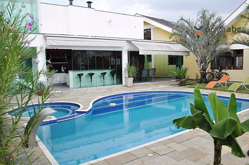 Sobrado Altíssimo Padrão À Venda, 400m², 3 Suítes, Sauna E Piscina Por R$ 3.200.000 - Vila Gilda - Santo André/sp - So0477