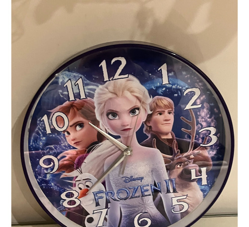 Reloj De Pared Frozen; Impecable