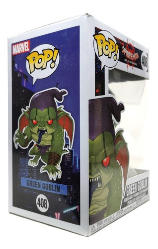 Funko Pop Green Goblin Spider Man Into The Spiderverse 408 (Usado)