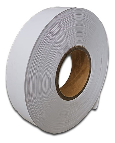 Pack X8 Rollos Poliamida Blanca 40mm X 200m Buje 3 Pulgadas Para Impresión De Etiquetas Textiles Para Impresoras Zebra, Tsc, Honeywell, Hprt, Datamax, Sato,xprinter, De Alta Durabilidad