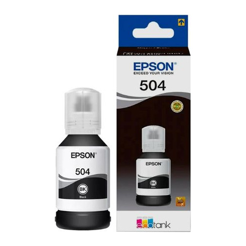 Tinta Epson Original 504 Negra