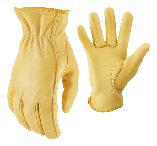 Awp Guantes De Trabajo De Cuero Para Hombre, Talla Xl, Guant