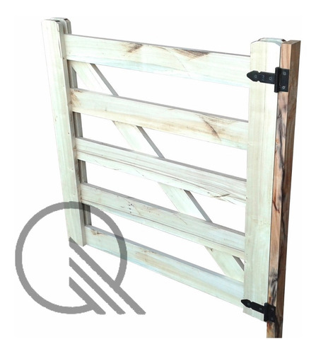 Imagen 2 de 6 de Puerta Portón Tranquera De Madera