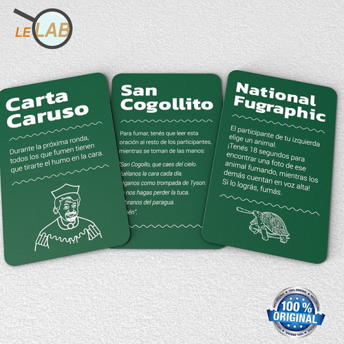 Fumanyi Un Juego De Cartas Para Fumar Adultos Previa Lelab