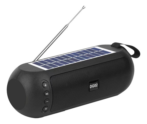 Altavoz Solar Con Sonido Bluetooth En U, Recargable, Intelig