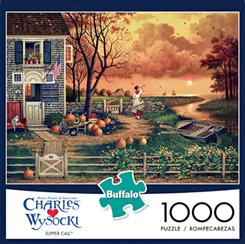 Buffalo Games - Charles Wysocki - Supper Call - Rompecabezas