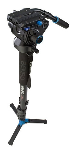 Imagen 4 de 10 de Monopie 177cm A48fds6pro Cabezal Video Paneo Fluido Benro