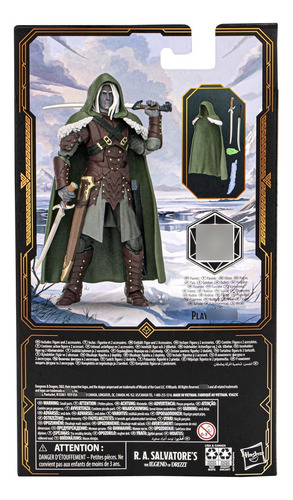 Figura De Acción Drizzt 15 Cm Dungeons And Dragons