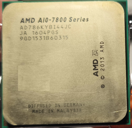 Amd A10-7860k Fm2+ 3.6ghz Max 4.0ghz Desbloqueado (Usado)
