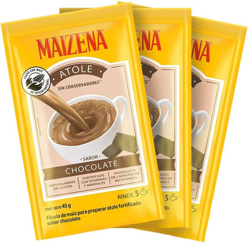 Maizena Fecula De Maiz Sabor Chocolate 45 G