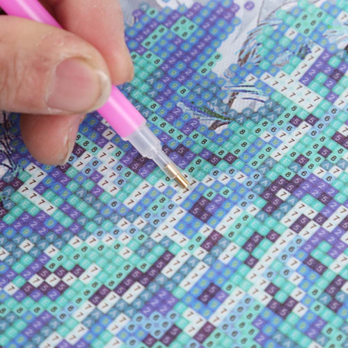 Pintura De Diamante 5d Para Bricolaje, Punto De Cruz, Crista
