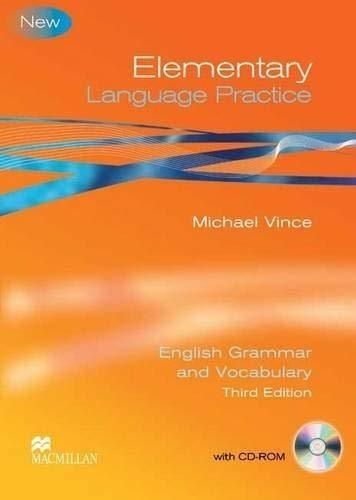 Elementary Language Practice N/ed.- W/key  Cd-rom