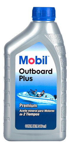 Aceite Mobil Outboard Plus 2 Tiempos