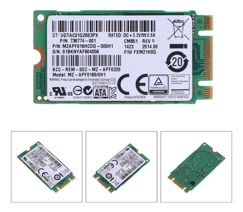 Unidad De Estado Sólido Interna 2242 M.2 Sata Protocol De 16