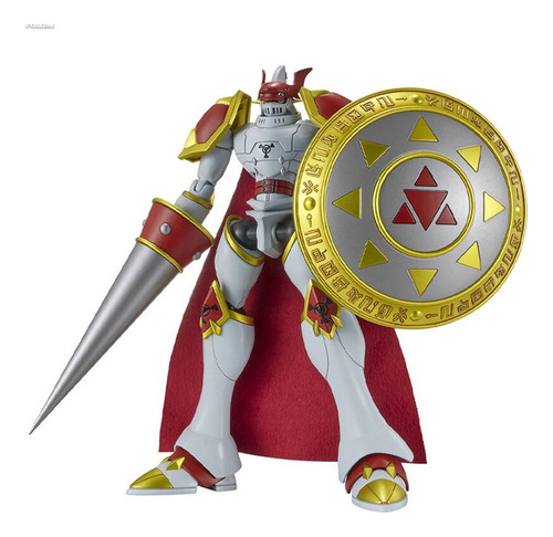 Em Estoque Original Bandai 17cm Figure-rise Digimon Dukemon