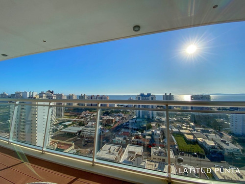 Imagen 9 de 28 de Apartamento Pasante Con Doble Balcón - Punta Del Este Brava