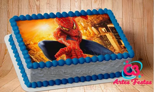 Homem Aranha Spider Man M05 - Papel De Arroz Para Bolo