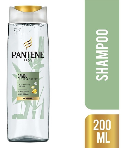  Shampoo Bambu Nutre E Cresce 200ml Pantene