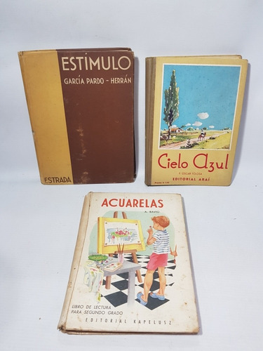 Imagen 4 de 6 de Antiguos Libros Escuela Primaria Lote X 9 Mag 57438