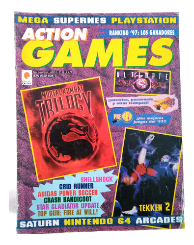 Revista Action Games - N°56 - Completa - Muy Buena (Usado)
