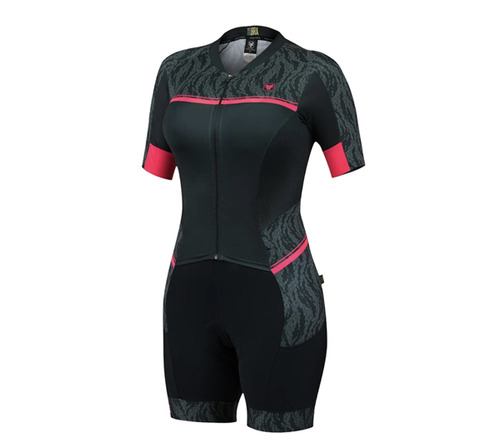 Macaquinho Ciclismo Feminino Free Force New Hide