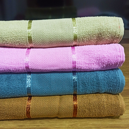 Kit 5 Toalhas De Banho Grande Macia 100% Algodão 65x125cm