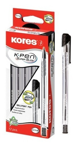 Bolígrafos Kores K-11 Negro