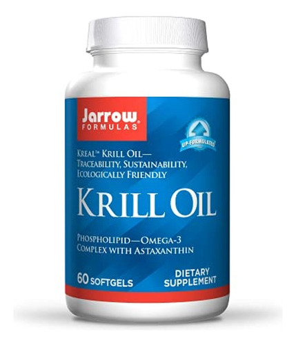 Jarrow Formulas Krill Oil - 60 Cápsulas Blandas - Complejo D